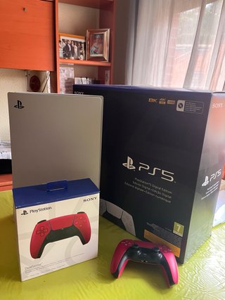 Consola PS5 Sony Blanca + 2 Mandos DualSense