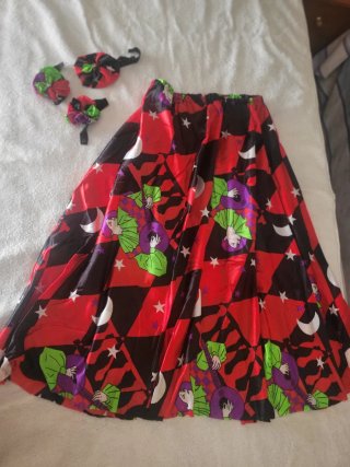 Falda Carnaval Multicolor Talla Única
