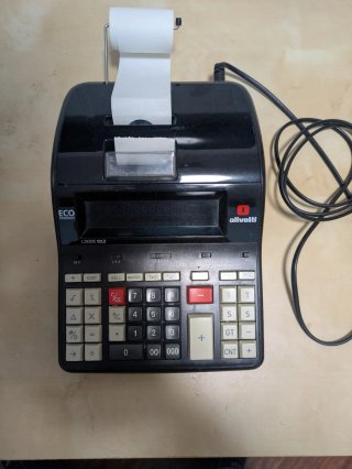 Calculadora Olivetti Logos 912