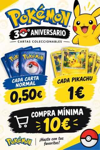 Cartas Coleccionables Pokémon 30 Aniversario