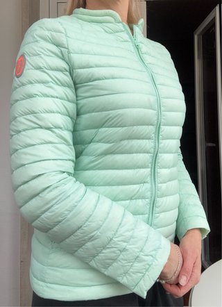 Plumífero Gertrude Verde Menta Talla S