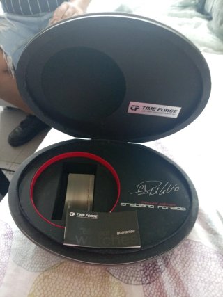 Caja de reloj Time Force Cristiano Ronaldo