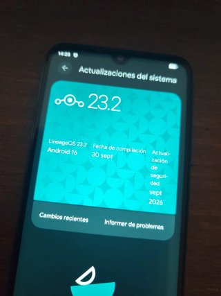 Redmi Note 8T con LineageOS