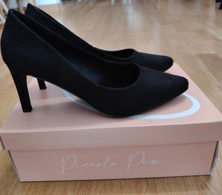 Zapatos de Tacón Negros Piccola Piu Talla 38