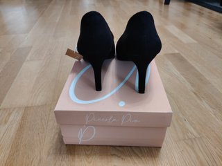 Zapatos de Tacón Negros Piccola Piu Talla 38