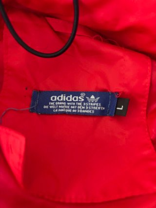 Chaqueta Adidas Originals Roja Vintage