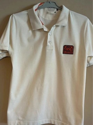 Polo Jack & Jones Blanco Talla M