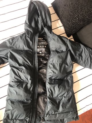 Abrigo niño Ecoalf verde oscuro.Talla 8 110-135 cm