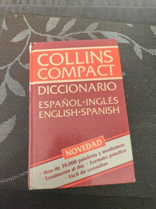 Collins compact diccionario español-inglés, Eng...