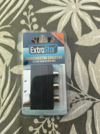 Euroconector a 3 RCA Jack Mini ExtraStar