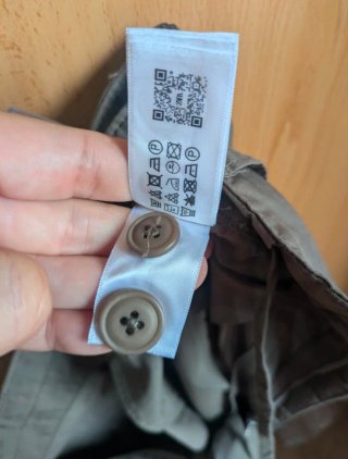 Pantalón Zara caqui talla 38
