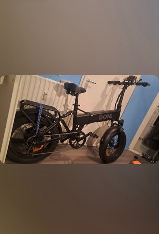 Bicicleta eléctrica DON Fatbike plegable