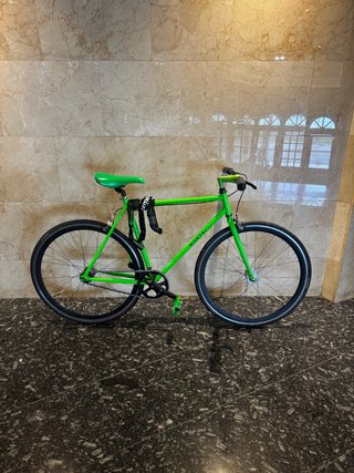 Bicicleta Fixie Verde + Manillar adicional