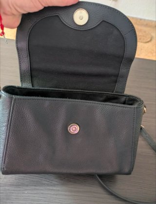 Bolso Aigner Negro Piel