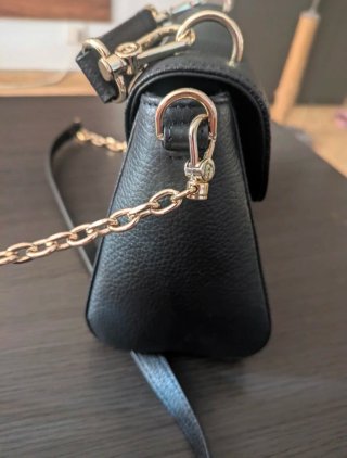Bolso Aigner Negro Piel