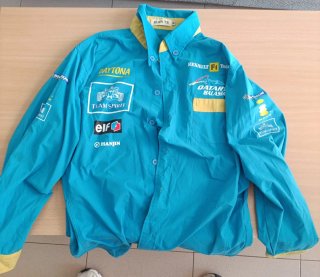 Camisa Manga Larga F1 Celeste Talla M
