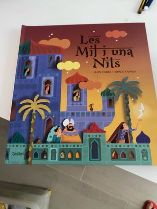 Libro infantil pop up mil i una nits
