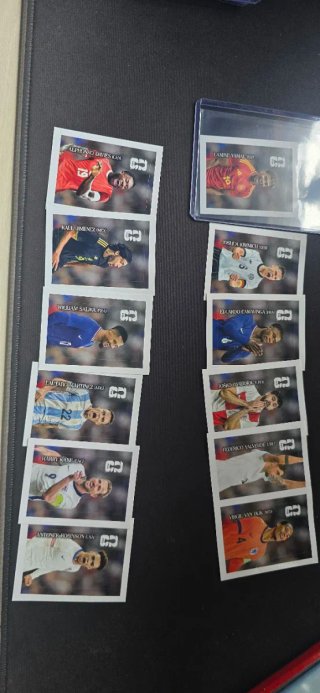 Lote de 12 Cromos de Fútbol cocacola mundial 2026