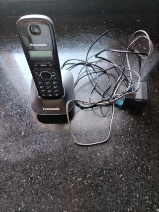 Teléfono Inalámbrico Panasonic Negro