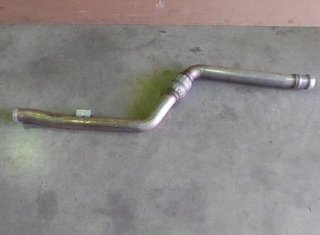 Tubo escape trasero mercedes-benz clk coupe 18608