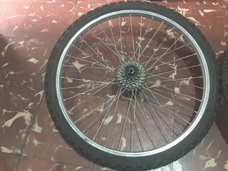 2 llantas bici 24x190 aluminio rueda kenda NUEVO