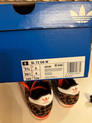 Zapatillas Adidas SL 72 OG Estampado Leopardo