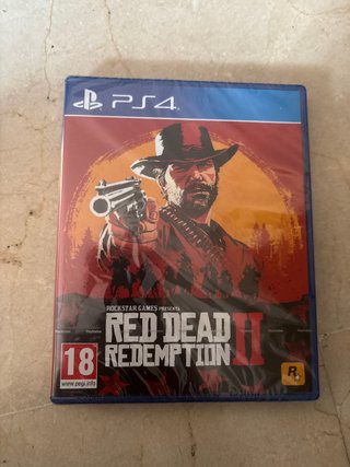 SIN ABRIR NUEVO Red Dead Redemption II PS4