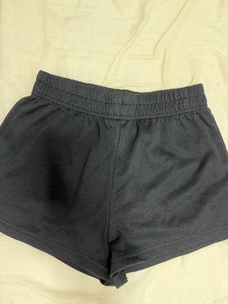 Pantalón de chándal corto negro
