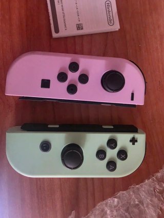 Mandos Joy-Con Nintendo Switch Rosa y Verde