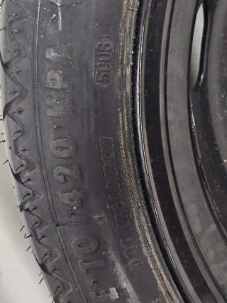 Rueda de repuesto galleta R18 5x112 VAG