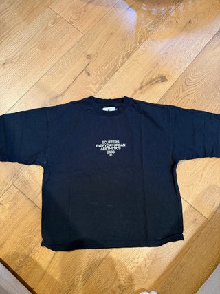Camiseta Scuffers Negra Talla M