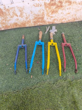 Lote de Horquillas Antiguas para Bicicleta