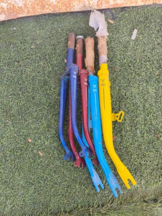 Lote de Horquillas Antiguas para Bicicleta