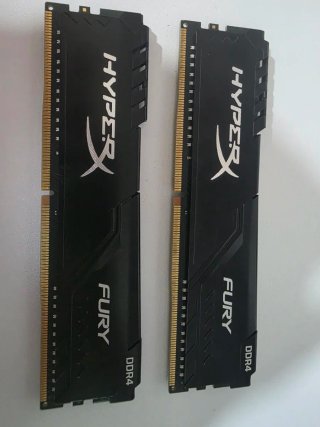 Memoria RAM 2x 4GB DDR4 Kingston Fury 8GB 2666MHz