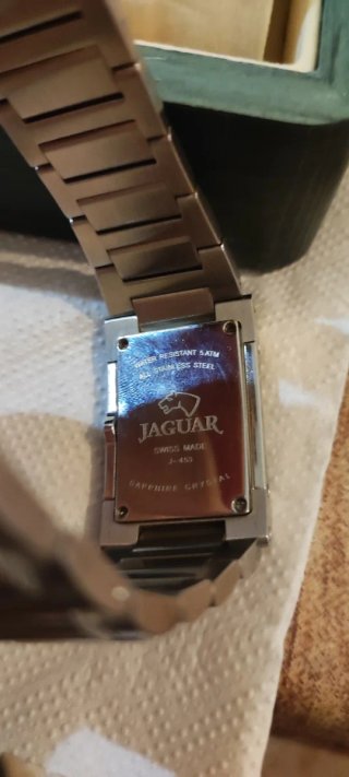Reloj Jaguar Plata y Blanco