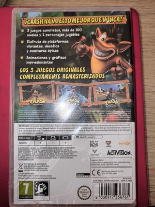 Crash Bandicoot N. Sane Trilogy (Nintendo Switch)