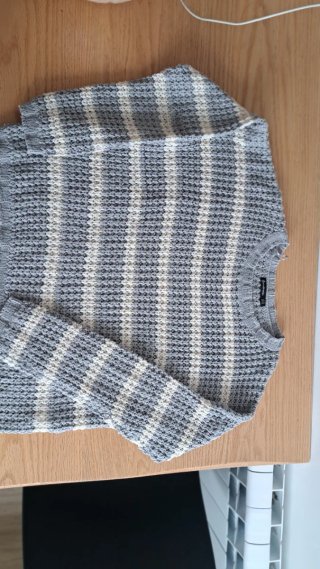 Jersey Oversize de Rayas Zara
