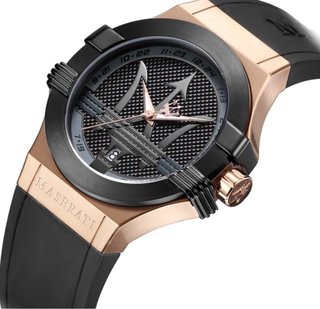 Reloj Maserati Negro y Dorado