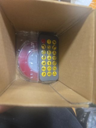 Panel LED programable con control remoto