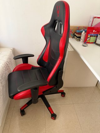 Silla Gaming Woxter Stinger Roja y Negra