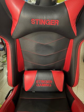 Silla Gaming Woxter Stinger Roja y Negra