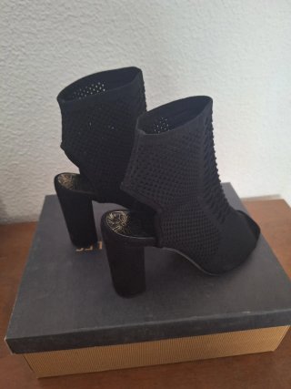Botines Sandalia Pedro Miralles Negros Talla 39