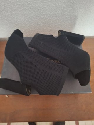 Botines Sandalia Pedro Miralles Negros Talla 39