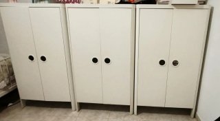 Habitación infantil Ikea:2camas,3 armarios,1cómoda