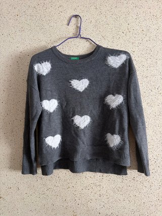 Jersey United Colors of Benetton Corazones Talla S