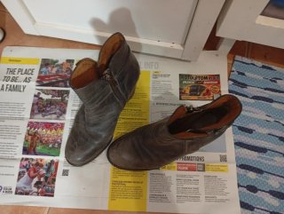 Botines de piel italiana talla 37