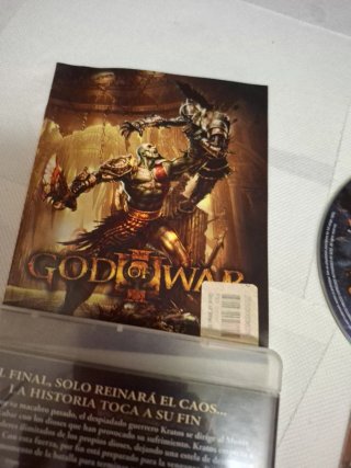 God of War Ascension PS3 Juego + Manual