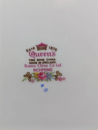 Bandeja porcelana inglesa Queen's