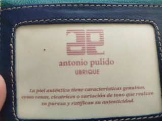 Cartera de Cuero para Mujer