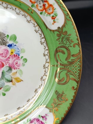 Plato de porcelana Santa Clara